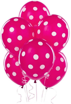 

Shatchi Printed 12" Berry Pink Snowflake & Sparkles Latex Balloons Kids Birthday Party - 5Pcs Balloon(Pink, Pack of 1)
