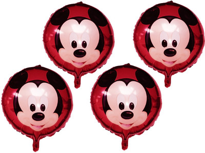 

Ziggle Printed FL2379 Balloon(Multicolor, Pack of 4)