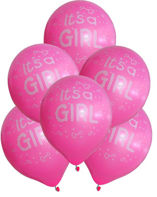 

GrandShop Printed GS50328 Balloon(Pink, Pack of 30)