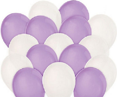 

Kosh Solid KOWPB70 Balloon(White, Purple, Pack of 16)
