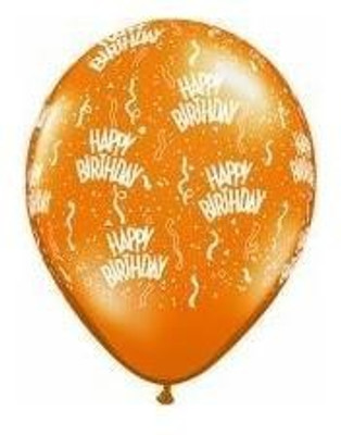 

Funcart Printed EHBORG-FUN Balloon(Orange, Pack of 5)
