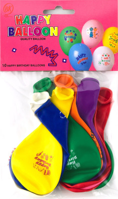 

BK Printed BK-1015 Balloon(Multicolor, Pack of 1)