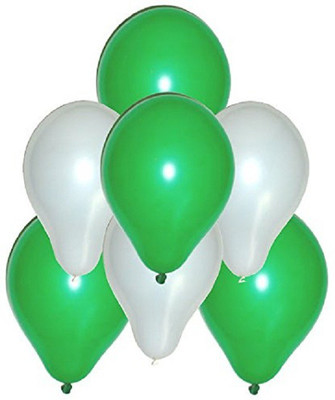 

Lighter House Solid FK-608 Balloon(Green, White, Pack of 100)