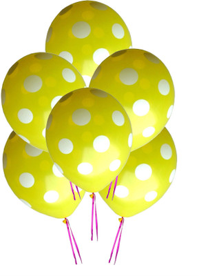 GrandShop Printed 50299 Balloon(Yellow, Pack of 25)