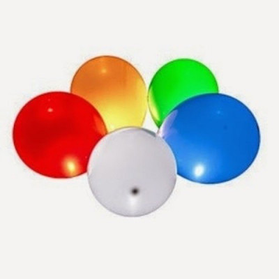 

Rasmy home Decors Solid Rc 92 Balloon(Multicolor, Pack of 5)