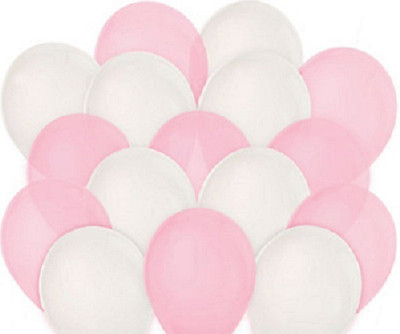 

Kosh Solid KOPWB70 Balloon(White, Pink, Pack of 16)