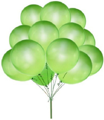 

PartyballoonsHK Solid Metallic Green 9 Inches thicken Wedding Party Baby Shower Christmas Birthday Carnival Party Decoration Balloon(Green, Pack of 100)