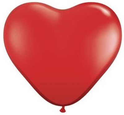 

Tiger Solid 50011 Balloon(Red, Pack of 30)