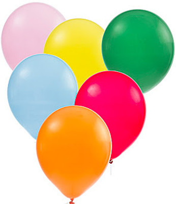 

Tiger Solid 50009 Balloon(Multicolor, Pack of 50)