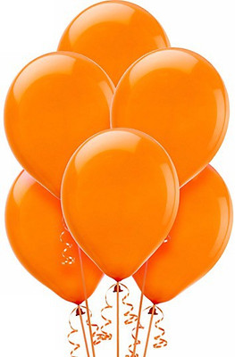 

PartyballoonsHK Solid Orange Balloon(Orange, Pack of 50)