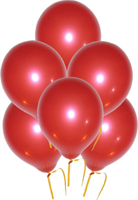 

GrandShop Solid 50212 Balloon(Red, Pack of 50)