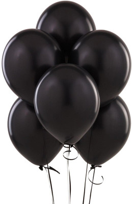 

Jamboree Solid 1Black50 Balloon(Black, Pack of 50)