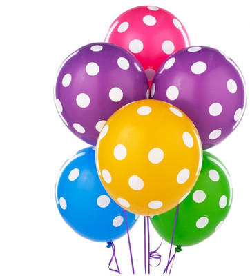 

Awesomedaysin Printed Bal3polka Balloon(Multicolor, Pack of 30)