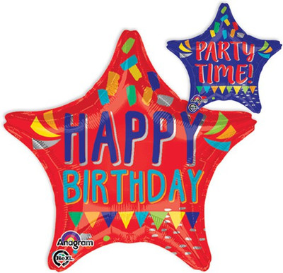 

Anagram Printed 33321-01 Balloon(Multicolor, Pack of 2)