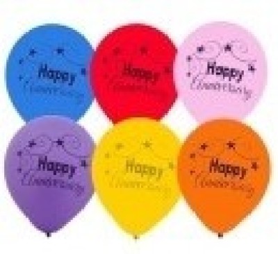 

Party Anthem Printed PAHA01 Balloon(Multicolor, Pack of 20)