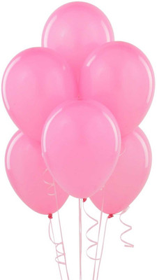

Shatchi Solid 12" Plain PINK Latex Balloons,Party Decoration,Wedding,Birthday,Anniversary-25Pc Balloon(Pink, Pack of 1)