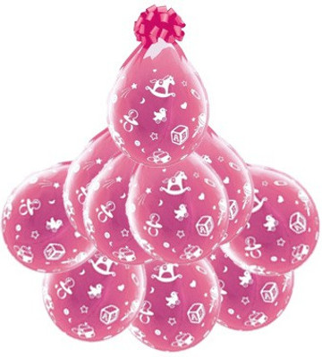 

Planet Jashn Printed 37644 Balloon(Pink, Pack of 10)