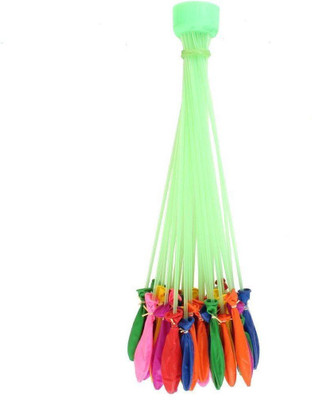 

Indigo Creatives Printed Holi Pichkari Magic Balloons - Pre Tied Water Balloon ( set of 37 balloons) Balloon(Multicolor, Pack of 37)