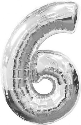 

GrandShop Solid GS50436 Balloon(Silver, Pack of 1)