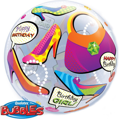 

Qualatex Printed BAL300014901 Bubble Balloon(Multicolor, Pack of 1)