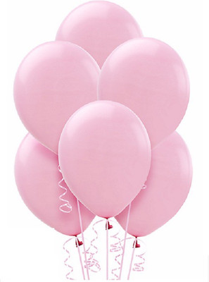 

PartyballoonsHK Solid Pink Balloon(Pink, Pack of 50)