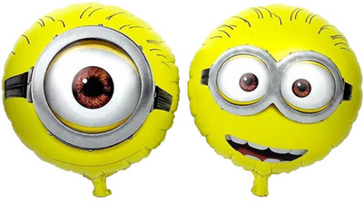 

Prollon Printed Medium Minion 18*18 Balloon(Multicolor, Pack of 2)