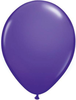 

Tiger Solid 50044 Balloon(Purple, Pack of 50)