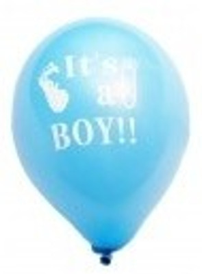 

Party Anthem Printed PABLB11 Balloon(Blue, Pack of 20)
