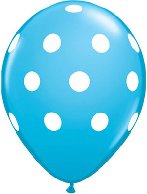 

Funcart Printed POBLBU-FUN Balloon(Blue, Pack of 5)