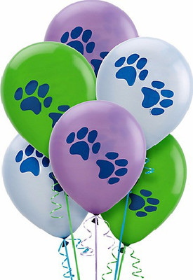 

PartyballoonsHK Printed Party Pups Birthday Balloon(Multicolor, Pack of 10)