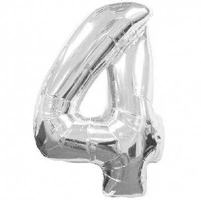 

Anagram Printed 1374801 Balloon(Silver, Pack of 1)