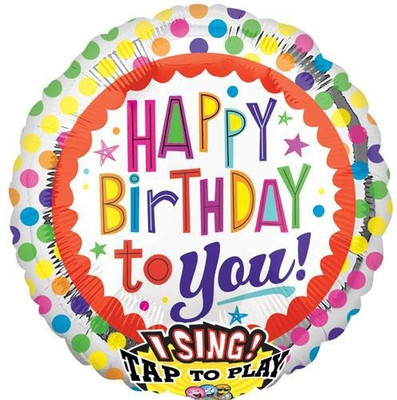 

Anagram Printed BAL300014882 Musical Balloon(Multicolor, Pack of 1)