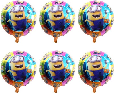 

Prollon Printed Big M M 1 Pack 6 Balloon(Multicolor, Pack of 6)