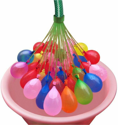 MAGIC Solid Magic auto fill 111 Pcs Balloon(Multicolor, Pack of 111)