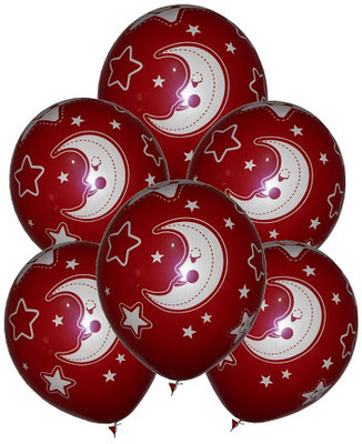 

Tiger Printed 50170 Balloon(Red, Pack of 30)