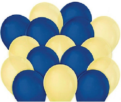 

Kosh Solid KM50YB Balloon(Yellow, Blue, Pack of 50)