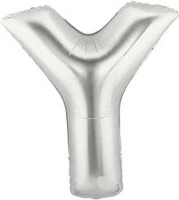 

Bettalic Printed 15925S Y Balloon(Silver, Pack of 1)