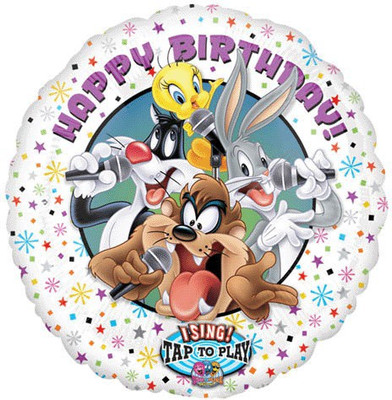 

Anagram Printed BAL300010819 Musical Balloon(Multicolor, Pack of 1)