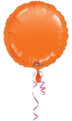 

Anagram Solid 04561-02 Balloon(Orange, Pack of 1)