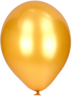 14% OFF on Cuboid Solid Bal6 Balloon(Yellow, Gold, Pack of 50)