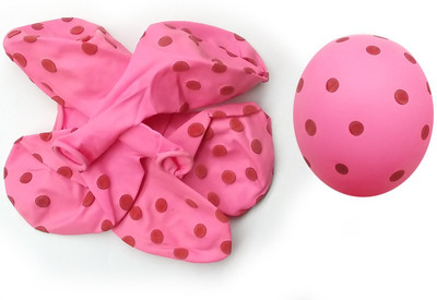 

Polka Dot Printed Balloon Dot Balloon(Pink, Pack of 30)