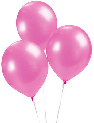 

Nxt Gen Solid Pink Pearl Metallic Pack of 50 Pcs Balloon(Pink, Pack of 50)
