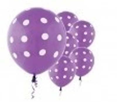 

Party Anthem Printed PAPDBP27 Balloon(Purple, Pack of 20)