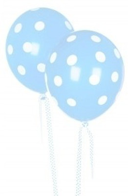 

Party Anthem Printed PAPBLB85 Balloon(Blue, Pack of 20)