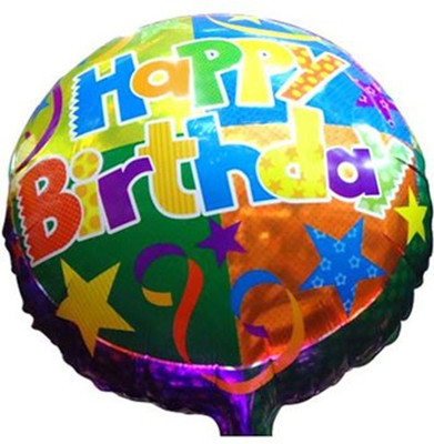 

MyBirthdaySupplies Printed 8600211 Balloon(Multicolor, Pack of 1)
