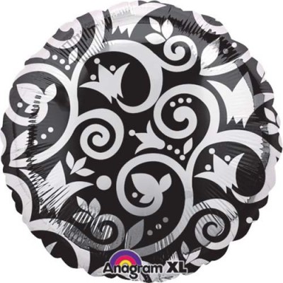 

Anagram Printed BAL300014868 Balloon(Black, Silver, Pack of 1)