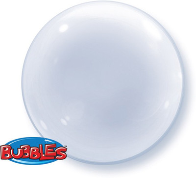 

Bubbles Printed BAL300010915 Bubble Balloon(White, Pack of 1)