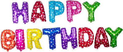 

Nxt Gen Printed HAPPY BIRTHDAY BALLOONS Balloon(Multicolor, Pack of 1)
