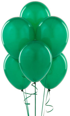 

Tiger Solid 50015 Balloon(Green, Pack of 50)