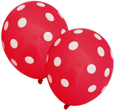 

Tiger Printed 50181 Balloon(Red, Pack of 10)